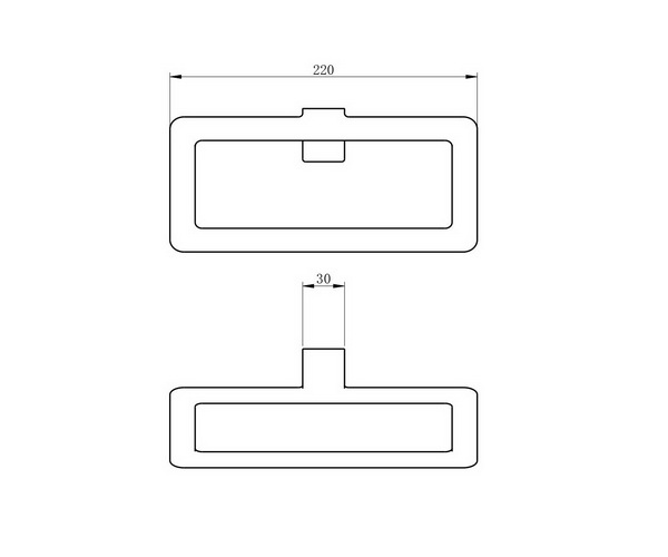 полотенцедержатель WONZON & WOGHAND ECLIPSE